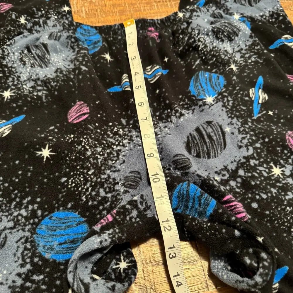 Galaxy Print Wonder Nation Sleep Pants Pajama Microfleece XXL 18 Lounge